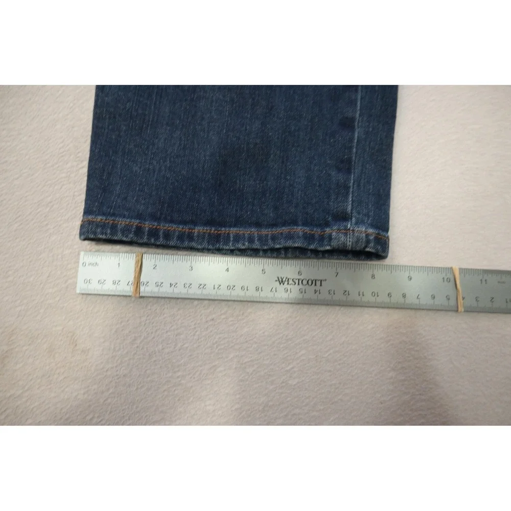 Tommy Bahama Vintage Straight Jeans Mens 42/32 Blue Stretch Medium Wash Denim‎